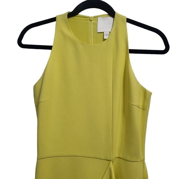HUGO‎ BOSS Runway edition zest yellow dress sz 2 - Picture 9 of 14